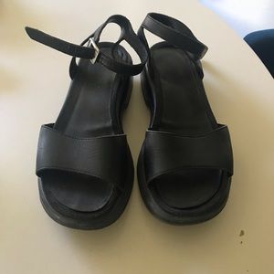 Dansko leather strap sandals